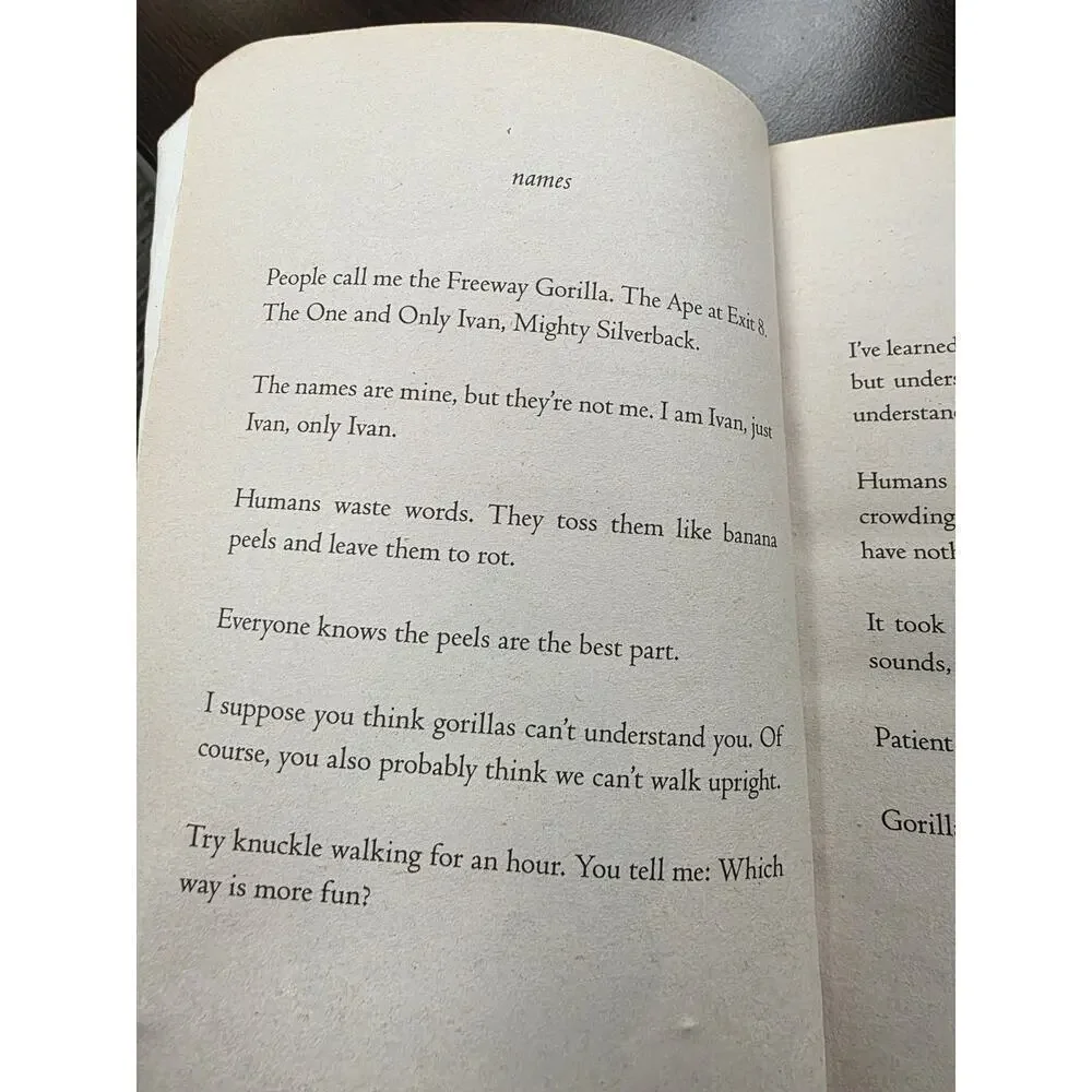 the one‎ and only ivan ( First paperback Scholastic Edition 015) by KATHERINE AP